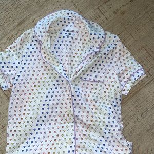 Roller Rabbit heart pjs - nwot